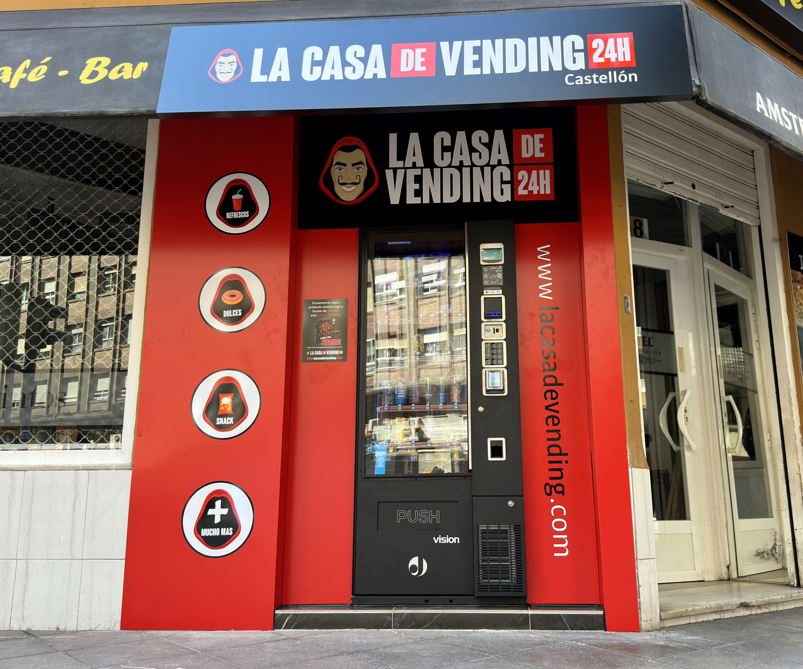 LA CASA DE VENDING 24H CASTELLON!