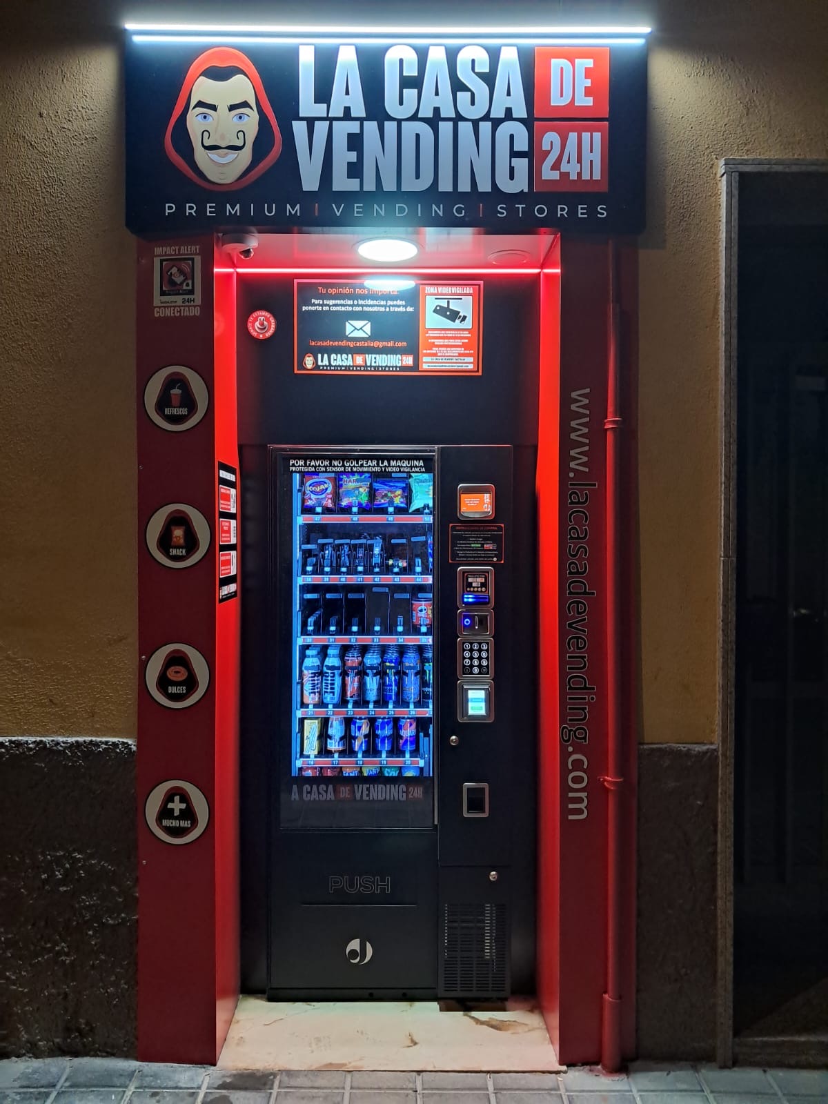 LA CASA DE VENDING 24H CASTALIA!