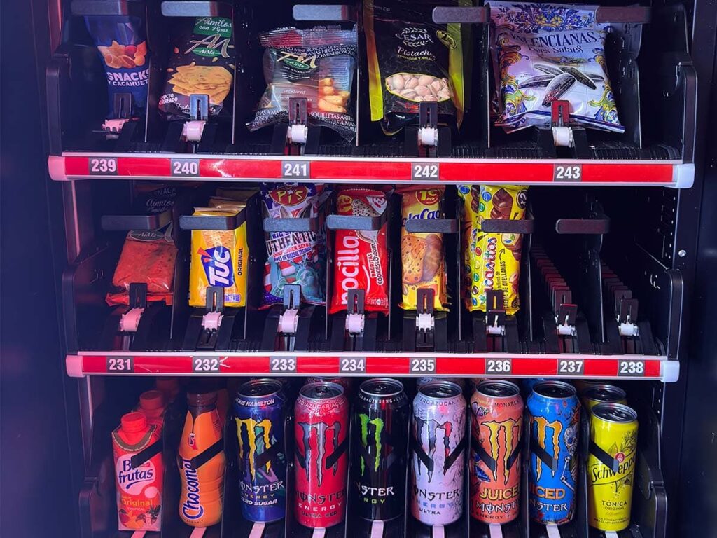 DONDE PONER MAQUINAS VENDING