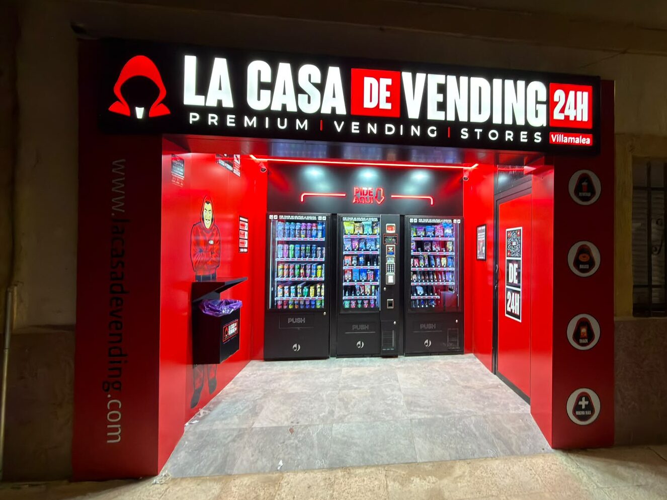 LA CASA DE VENDING VILLAMALEA!